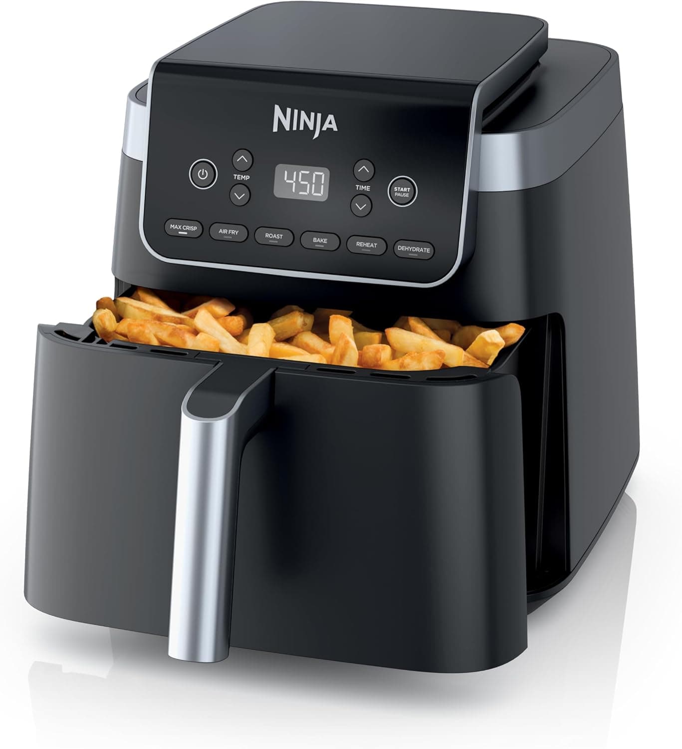 Ninja AF181 Air Fryer XL with MaxCrisp, 6.5 Qt, 6-in-1, Grey, product image supplied with the listing
